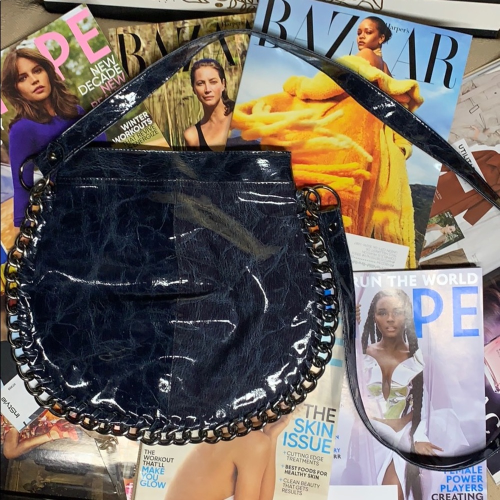Spruce up any outfit with this garb and go bag.